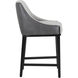 Aurora 37 inch Polo Club Stone / Overcast Grey Counter Stool